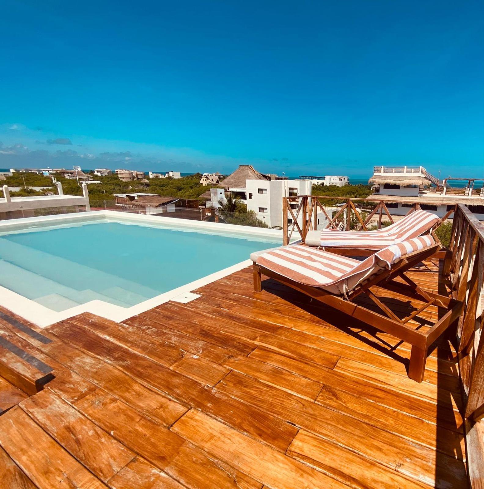 Sunsteps Casa Holbox Apartamento Exterior foto