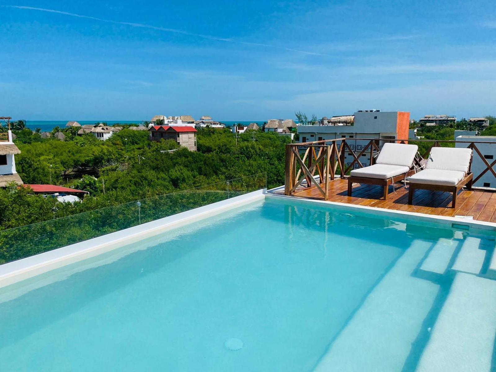 Sunsteps Casa Holbox Apartamento Exterior foto